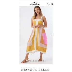 O’Neill Miranda Dress, Multi-color Geometric Print